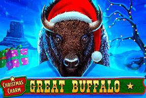 Great Buffalo Christmas Charm